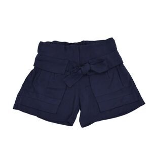 Chloé Girls Shorts Navy High Waist - Youth Kids Size 4 Years
